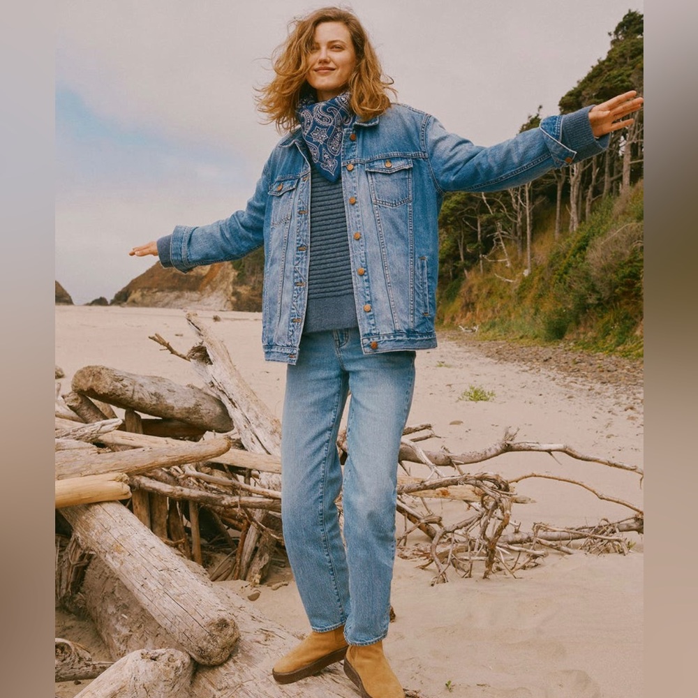 [madewell] the perfect vintage straight leg jean - hoyt wash